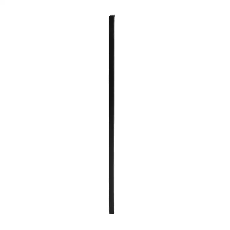 Specchio da parete rettangolare in legno smussato argento, 24"×36", toeletta per 1 persona