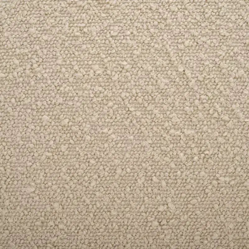 Poltrona d'accento senza braccioli in bouclé beige, 1 posto
