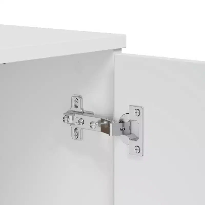 Credenza in pino massello con 3 cassetti e 3 ante – Antracite / Nero / Bianco