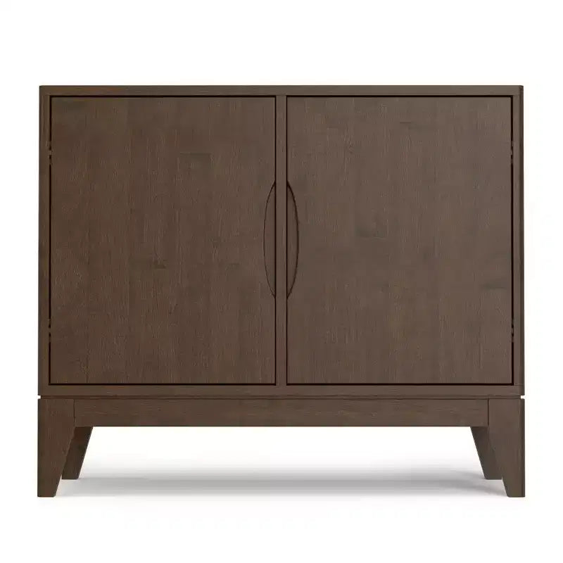 Madia a 2 ante in Noce Scuro – Stile Mid-Century Modern