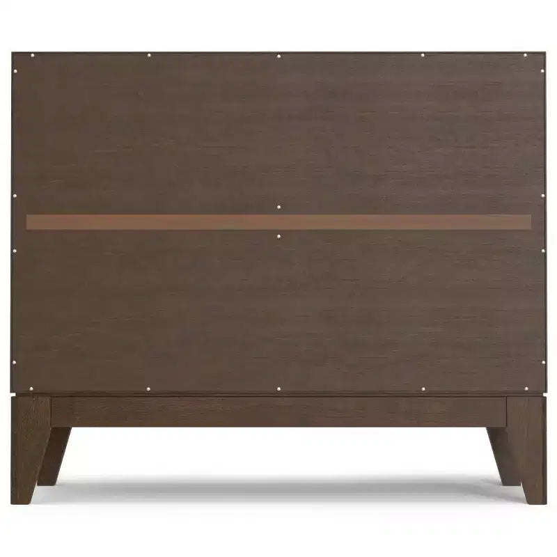 Madia a 2 ante in Noce Scuro – Stile Mid-Century Modern