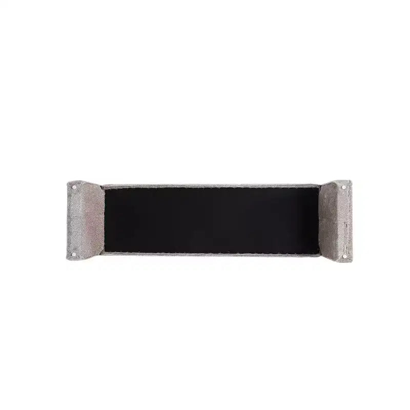 Panca imbottita in ciniglia 150 cm, 2 posti – Nero / Tortora / Avorio / Terracotta